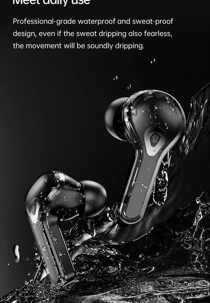 Wireless Bluetooth-compatible Earphones Air31 intelligent Touch Color LCD Screen TWS Earbuds HIFI Noise Reduction Stereo Headset