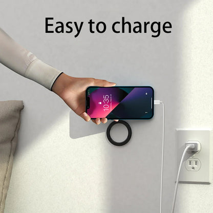 Magnetic Ring Holder For iPhone 14 13 12 Magnet Wall Mobile Phone Holder Magnetic Magsafe Car Phone Stand Universal iPad Phone