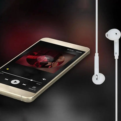 Wired Headphones With Microphone 3.5mm Earphones Plug In-Ear Headphones Music Earplugs Ergonomic Headphones For Smartphones