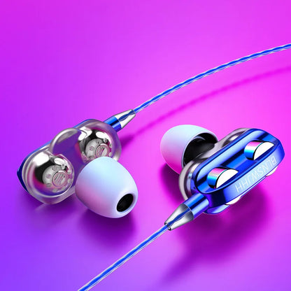 3.5mm Wired Earphones In Ear Wired Headphones Bass HiFi Sport Earphone Headphone with Mic Earphone TWS Stereo Headphone Headset