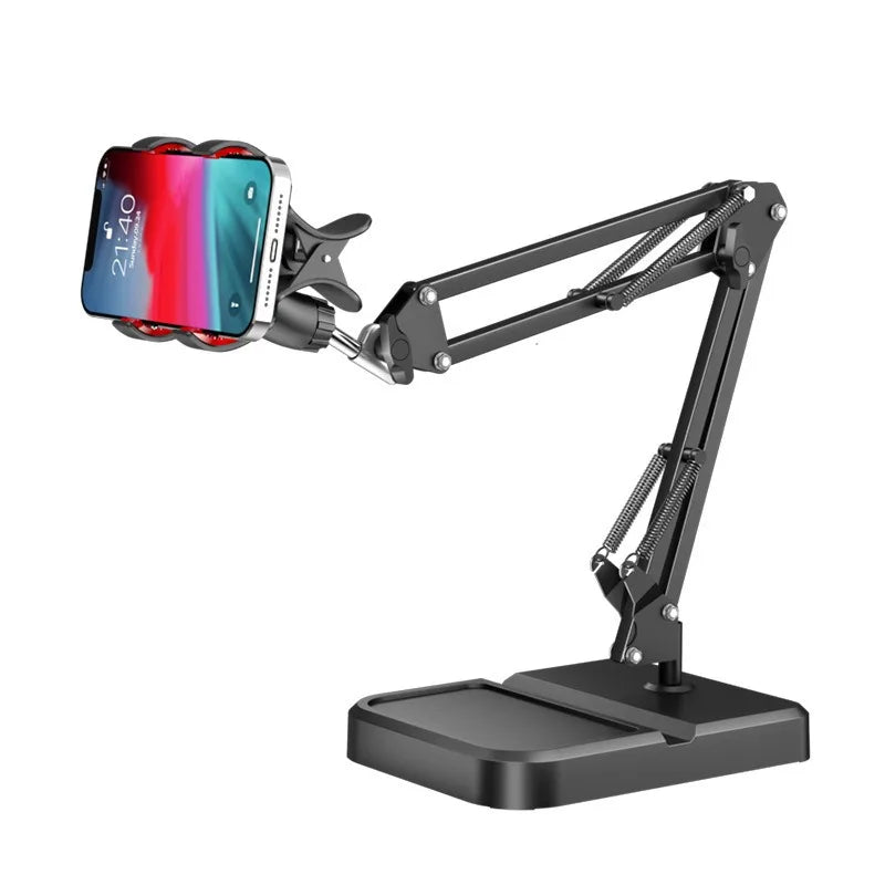 Tablet Stand for Desk iPad Stand Holder ,Foldable Home Office Desk Accessories for iPad Holder Portable Fits iPhone 4-15.9