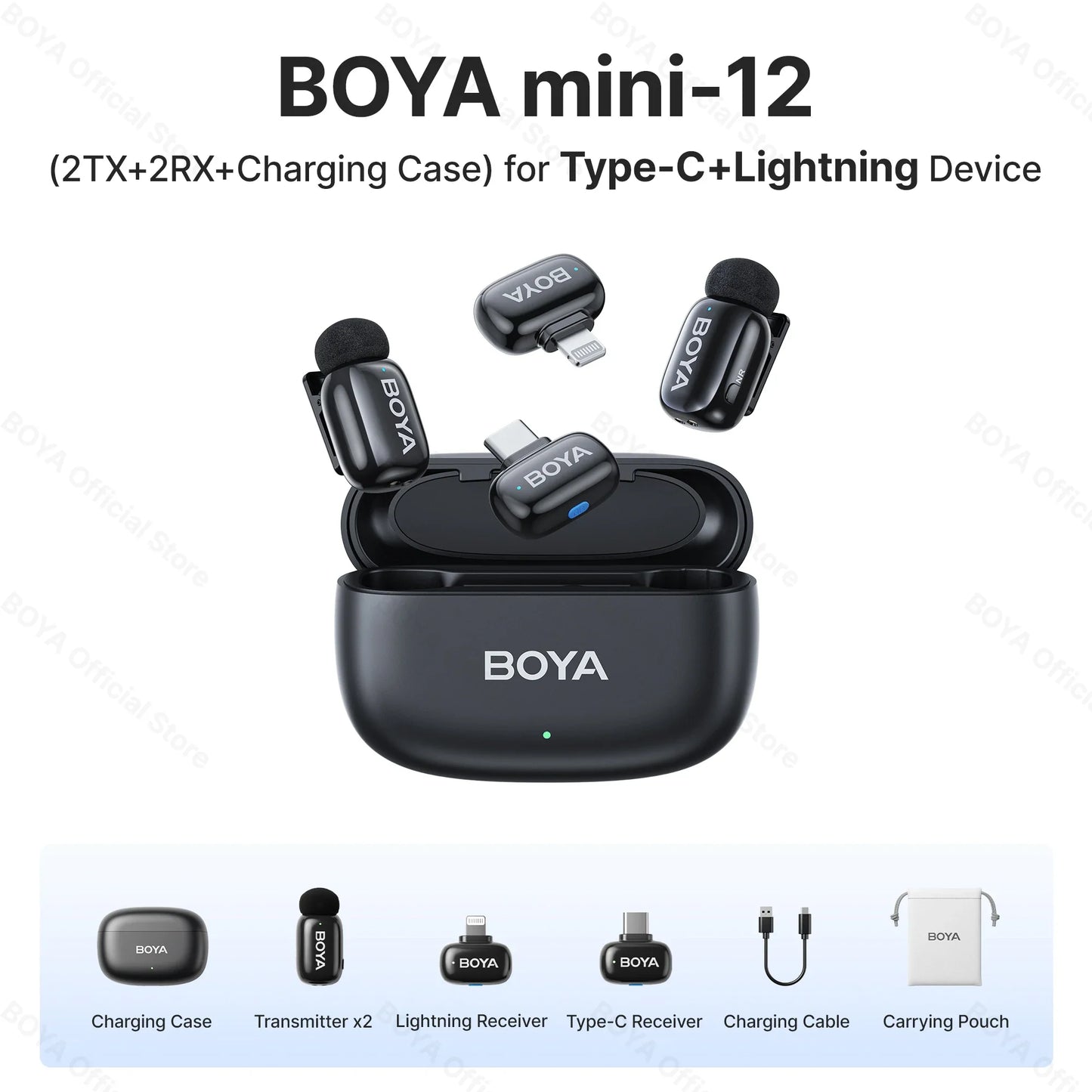 BOYA® Wireless Lavalier Microphone - Smallenterprised 