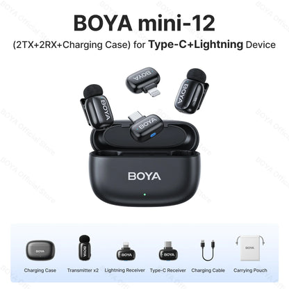 BOYA® Wireless Lavalier Microphone - Smallenterprised 