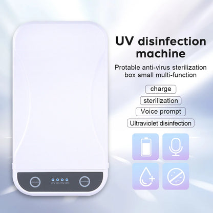 UV Light Sanitizer Box Tweezers/Phone/Baby care sterilizer Portable UVC Disinfectant Aroma Function for Eyelash Extension Tool