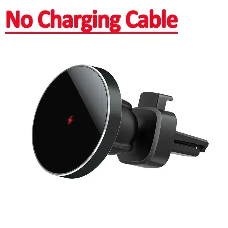 Magnetic Car Wireless Charger 360° Rotation Car Mount for iPhone 12-16 Pro Max Chargers Fast Charging Station Navigation Bracket