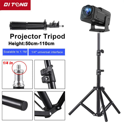 DITONG 110cm Portable Bracket for magcubic HY300 pro Projector Tripod Stand Mount for magcubic HY320mini projector Scalable - Small Enterprise