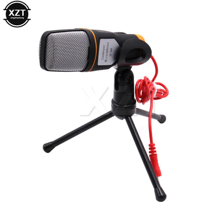 Microphone Professional Sound Podcast Studio microphone for computer Laptop Skype Singing Desktop speech meeting