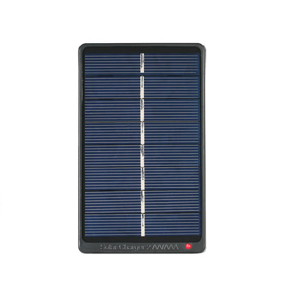 2*AA/AAA Rechargeable Batteries Charger Solar Powered Charger 1W 4V Solar Panel for Battery Charging