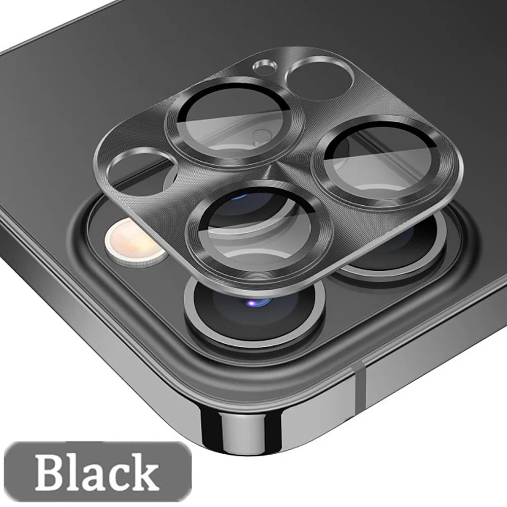 Full Cover Camera Lens Protector For iPhone 14 Pro Max 13 Pro Tempered Glass For iPhone 11 12 Pro Max 13 Mini Metal Lens Glass