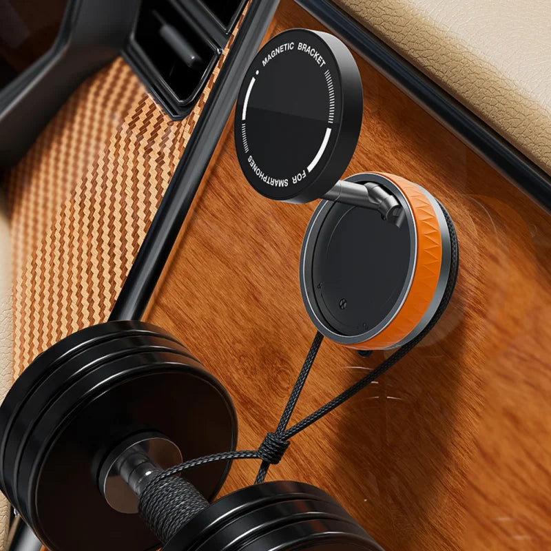 Magnetic Car Phone Holder For Magsafe Mobile Phone Stands 360 Rotatable Folding Holder Magnetic Stable Holder Car Accessories