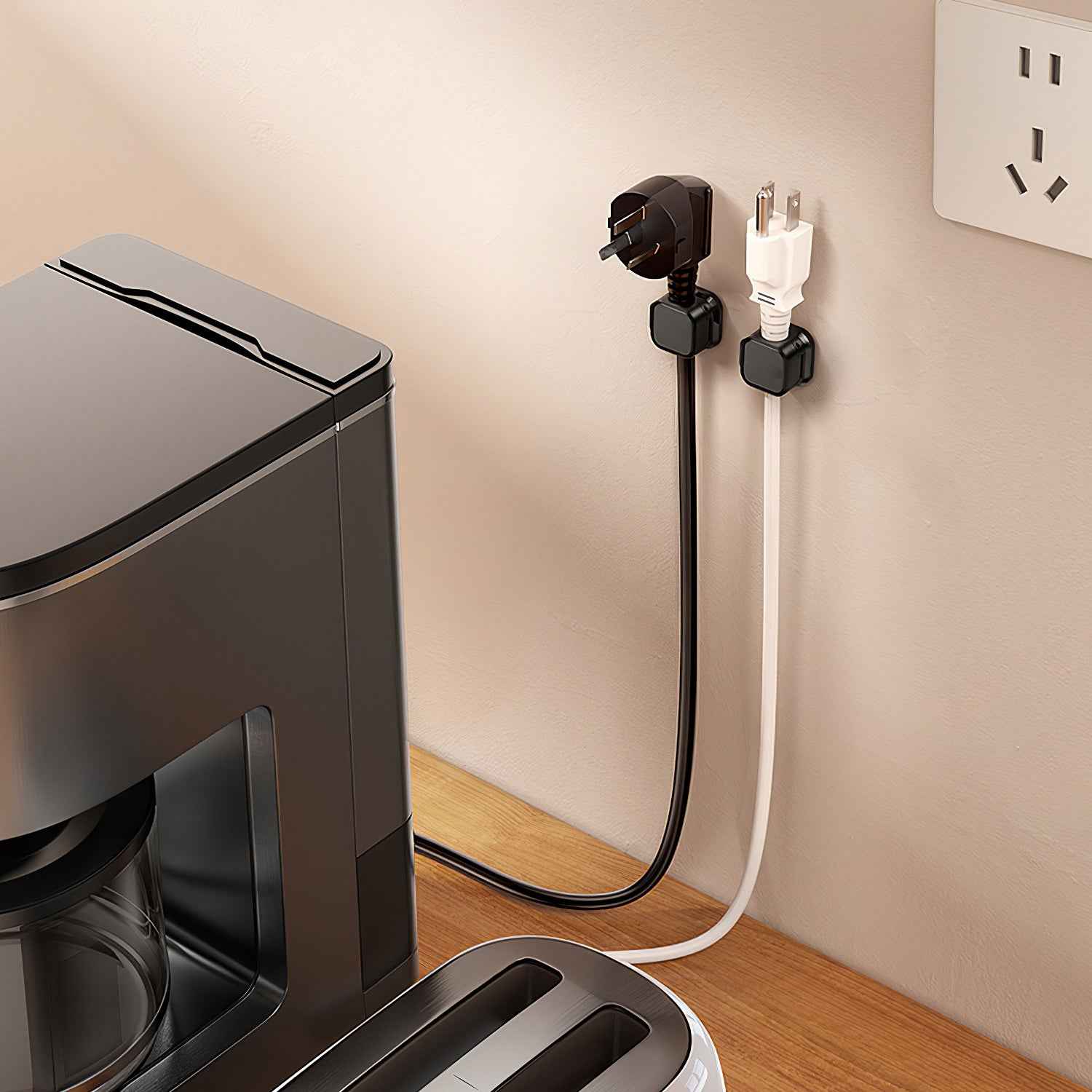 6 Pack Magnetic Cable Clips Cord Organizer Holders
