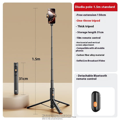 Mobile Phone Selfie Lost Rod Tripod