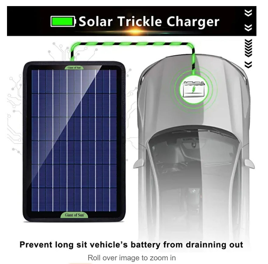 Fashion Personality Single-crystal Solar Battery Charger