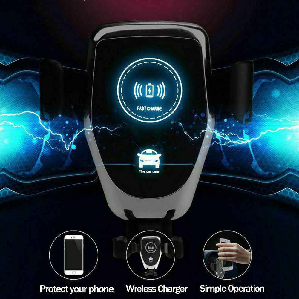 10W Qi Wireless Car Charger Mount Holder