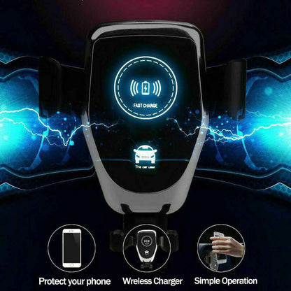 10W Qi Wireless Car Charger Mount Holder