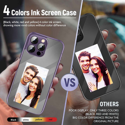 iPhone 15 Pro Max NFC Ink Screen Flip Case