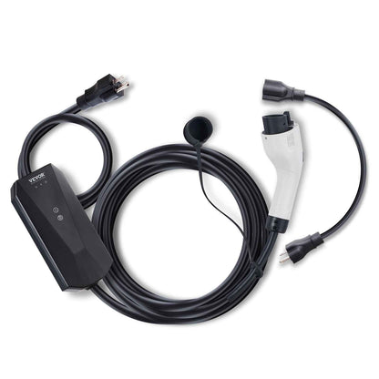 Portable EV Charger, 16 Amp 28-Foot Cable