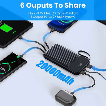 PD22W 20000mAh Fast Charging Power Bank
