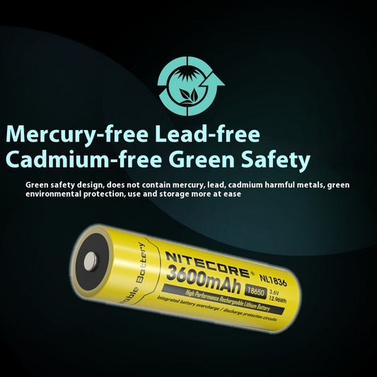 Large Capacity High Performance Rechargeable Lithium Battery