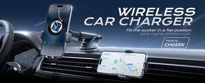 Wireless Car Charger 15W - Smallenterprised 