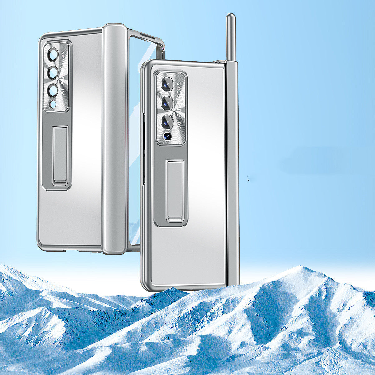 Mobile Phone Case Aluminum Alloy Hinge Folding - Small Enterprise