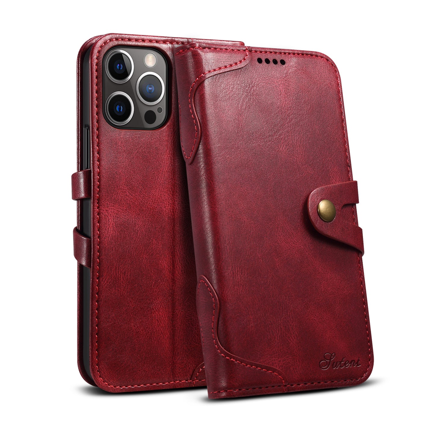 Phone Case Flip Leather Wallet Bag - Small Enterprise