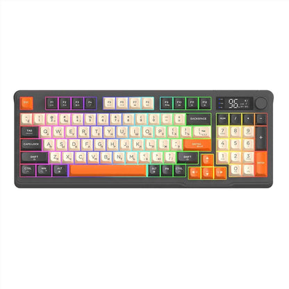 Wireless Bluetooth Russian Keyboard Display