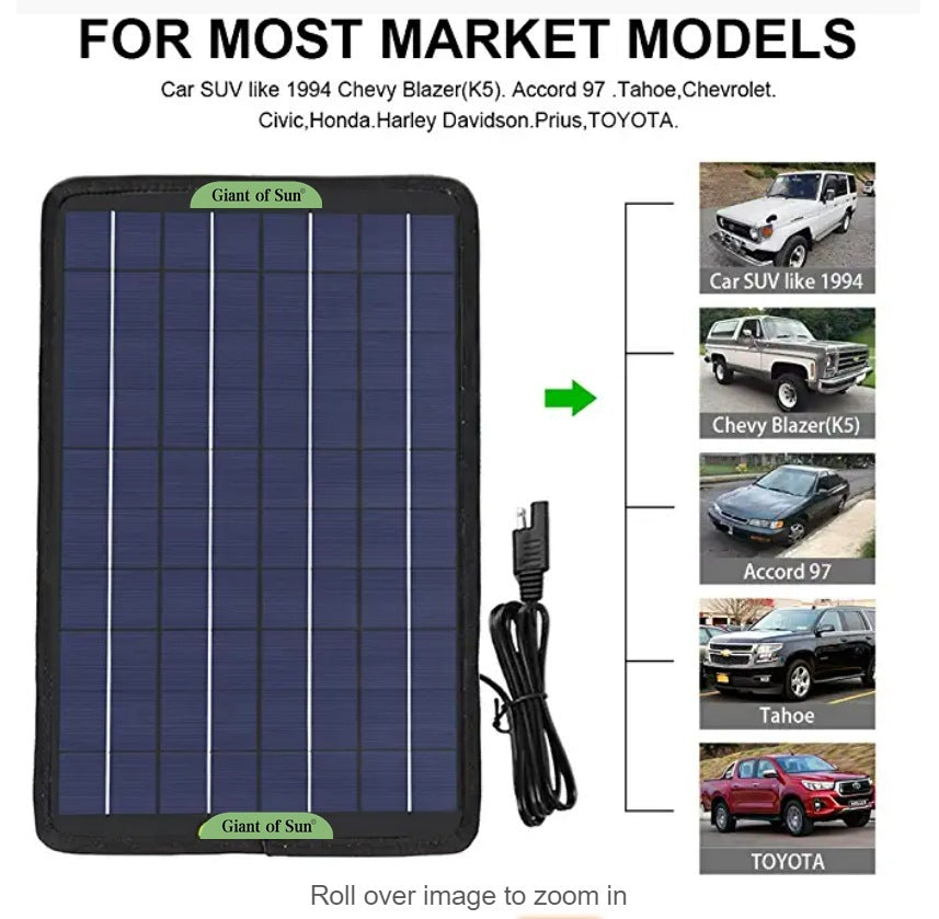 Fashion Personality Single-crystal Solar Battery Charger