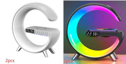 Intelligent G Shaped LED Lamp with Bluetooth Speaker