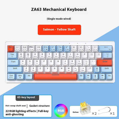 Customized Three-Model Mechanical Keyboard