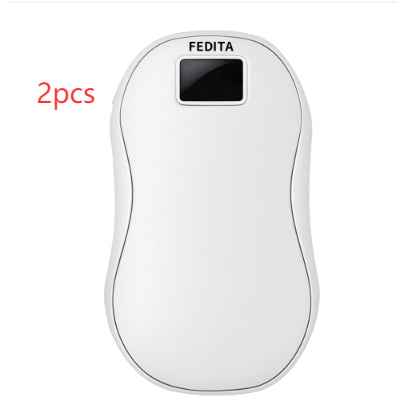 Double-Sided USB Digital Display Hand Warmer