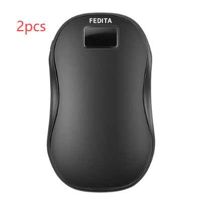 Double-Sided USB Digital Display Hand Warmer