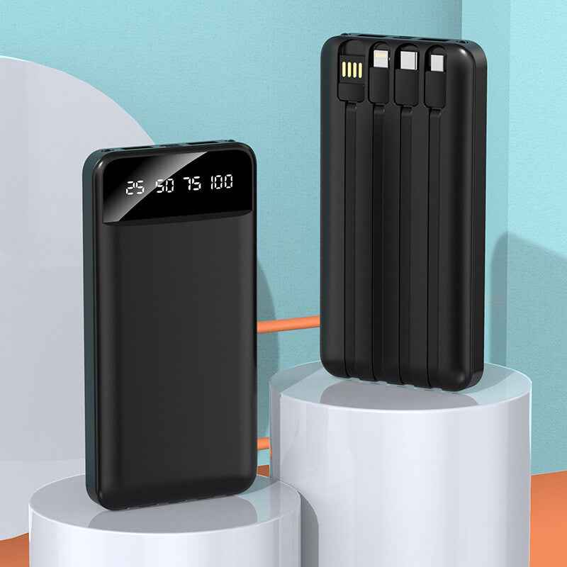 Power Bank 9000000mAh Fast Charger 4 USB Ports