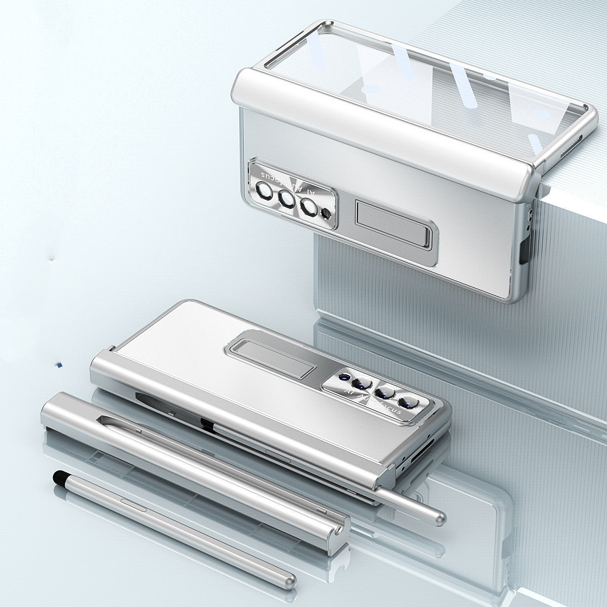 Mobile Phone Case Aluminum Alloy Hinge Folding - Small Enterprise