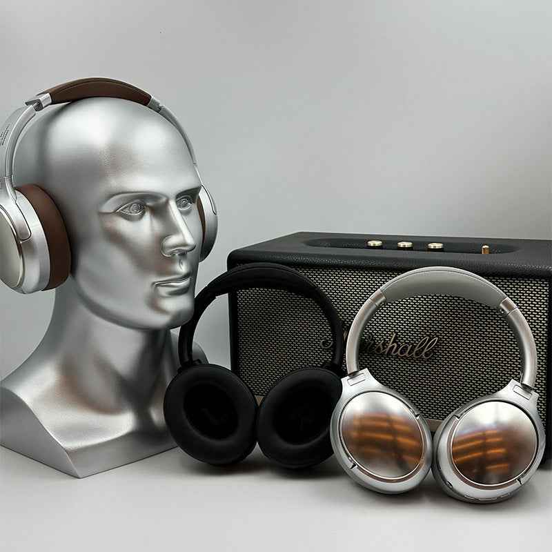 Retro Metal Bluetooth Sport Wireless Headset 53