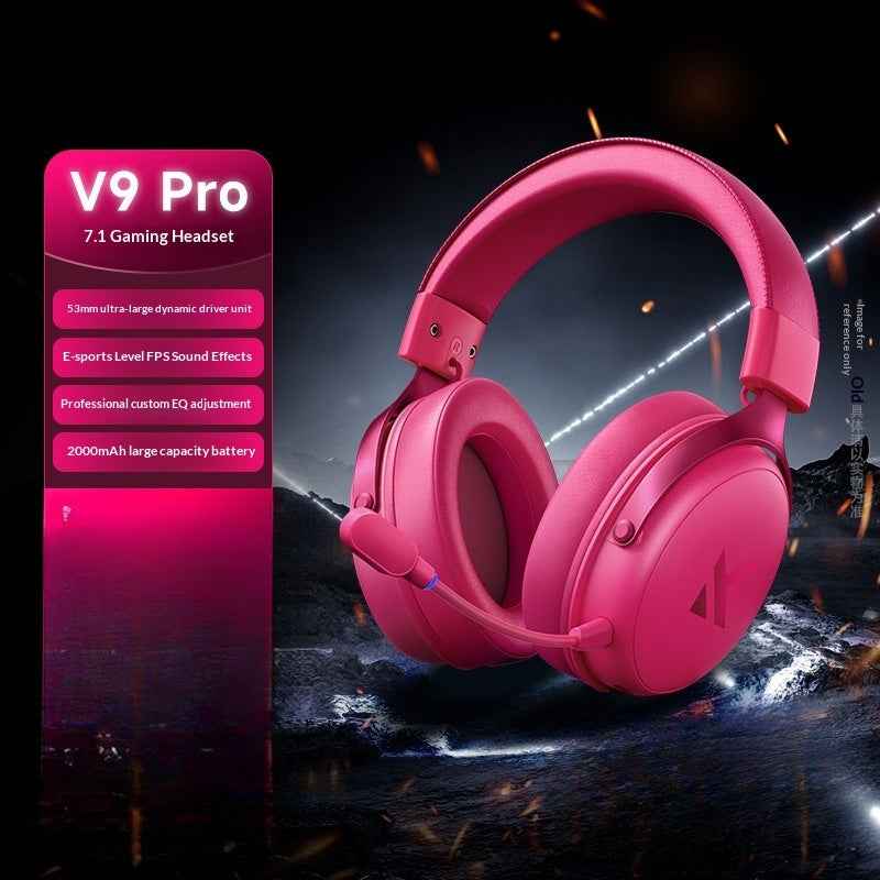 Over-Ear Bluetooth Gaming Headset with Four Modes