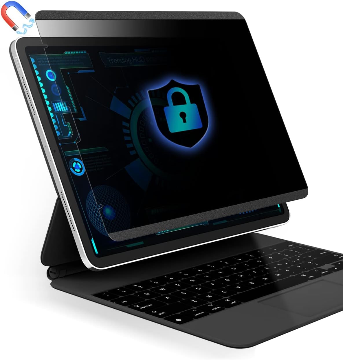 StealthShield: Magnetic Anti-Spy Screen for iPad 10.2