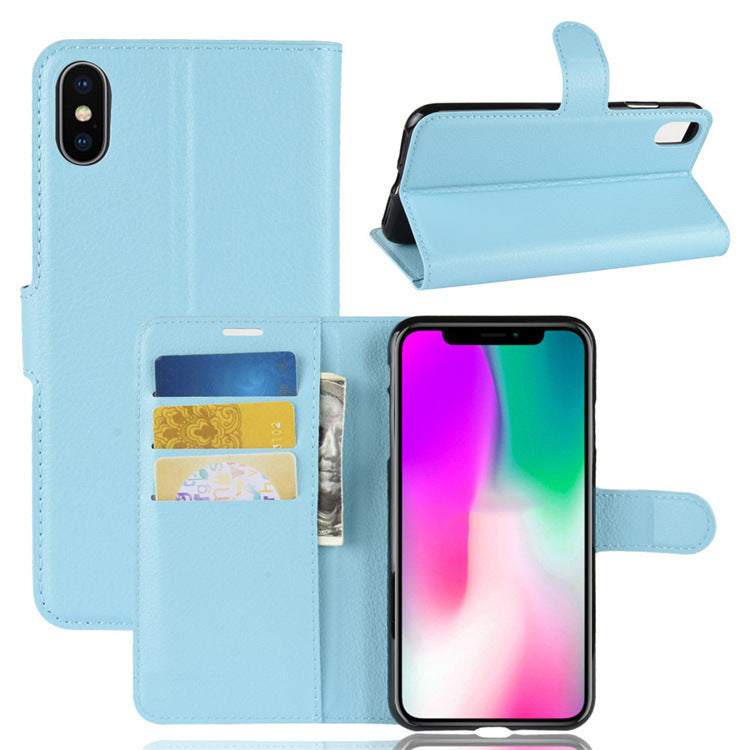 Litchi Pattern Leather Case For  Case - Small Enterprise