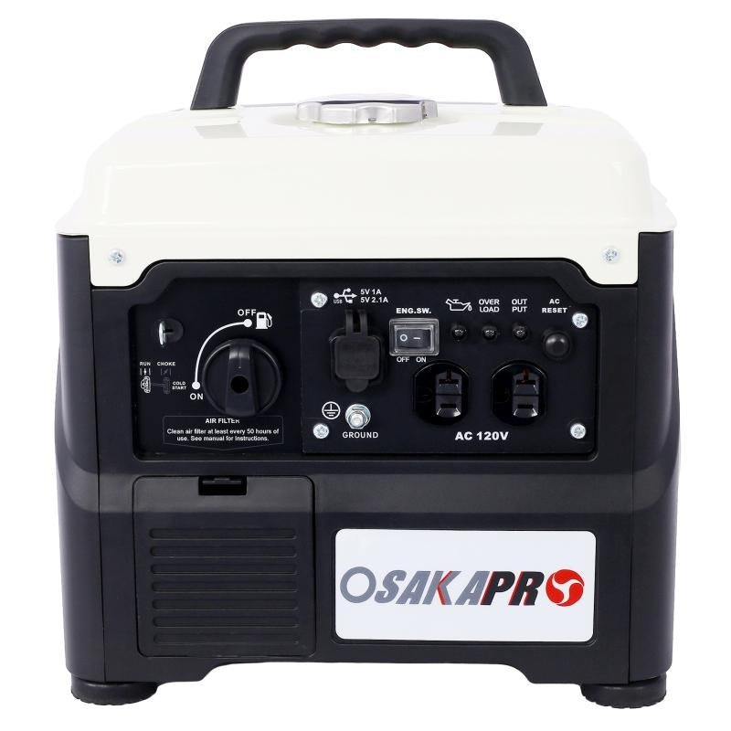 Quiet 1200W Portable Generator - Lightweight & Efficient