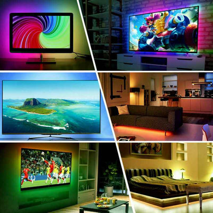 RGB LED Strip TV/Computer Light Kit with Remote