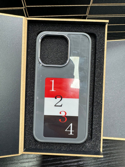 E-ink Screen Phone Case Unlimited Screen Projection Personalized Phone Cover Battery Free New Designer Luxury Phone Case - Small Enterprise