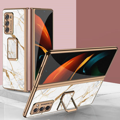 Folding Vertical Clock Phone Case Full Inclusive Personality Male - Small Enterprise