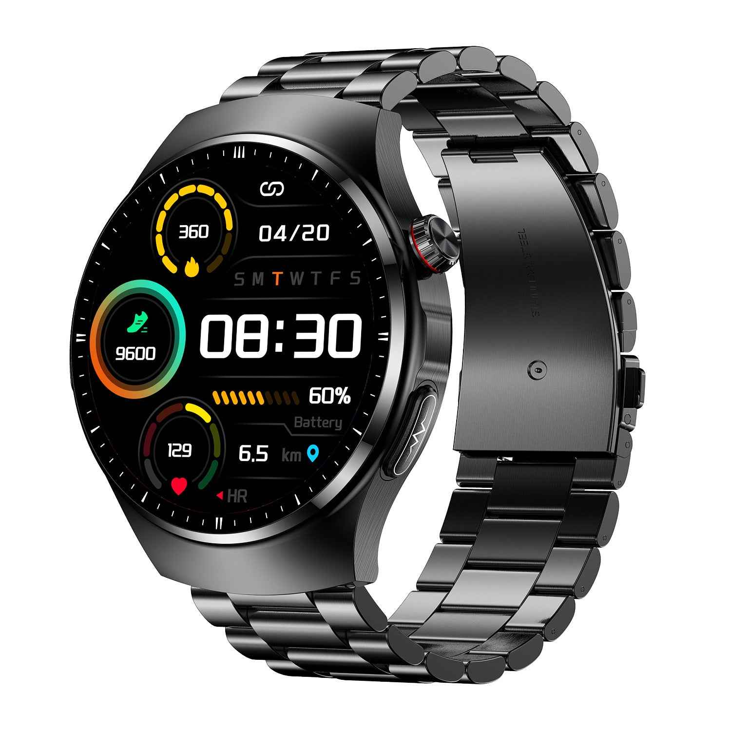 Smart Watch TK25 with Blood Glucose & Lipid Monitor
