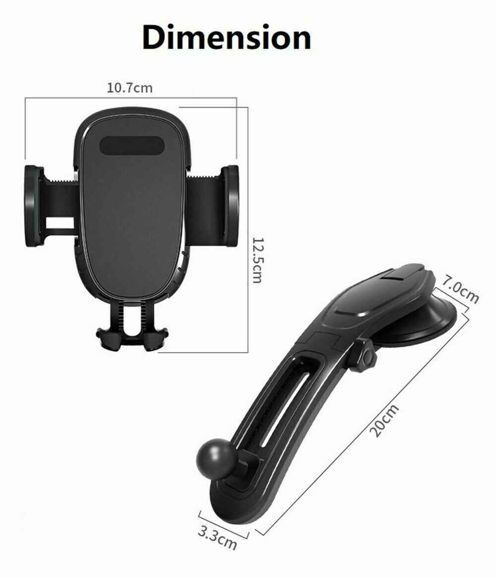 360° Rotatable Car Dashboard Phone Holder