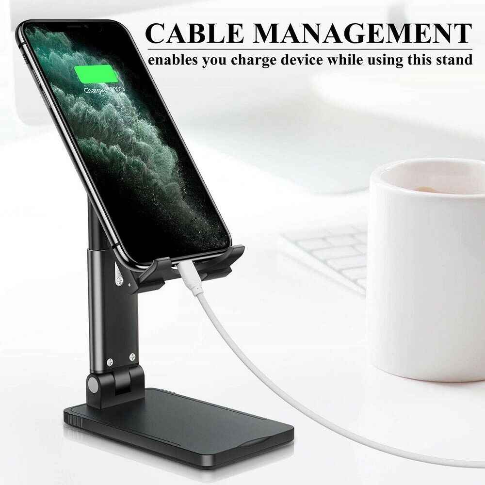Foldable Cell Phone & Tablet Desk Stand