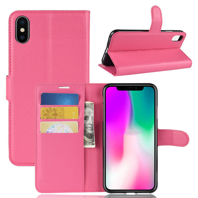 Litchi Pattern Leather Case For  Case - Small Enterprise