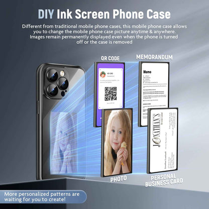 iPhone 15 Pro Max NFC Ink Screen Flip Case