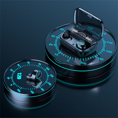 TWS Wireless 5.1 Waterproof Bluetooth Sports Earphones - Smallenterprised 