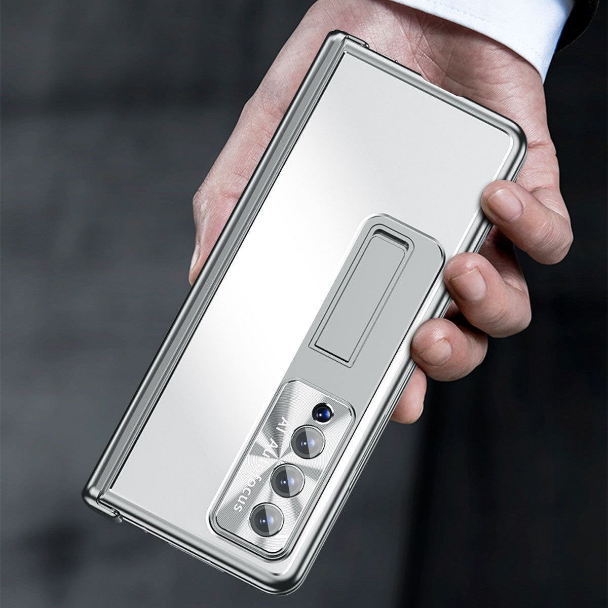 Mobile Phone Case Aluminum Alloy Hinge Folding - Small Enterprise