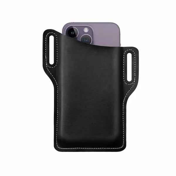 Men's Leather Phone Holster Waist Pack
